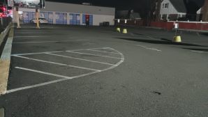 Parking Lot Sweeping in Lawrence, New York by Litter Free Lots